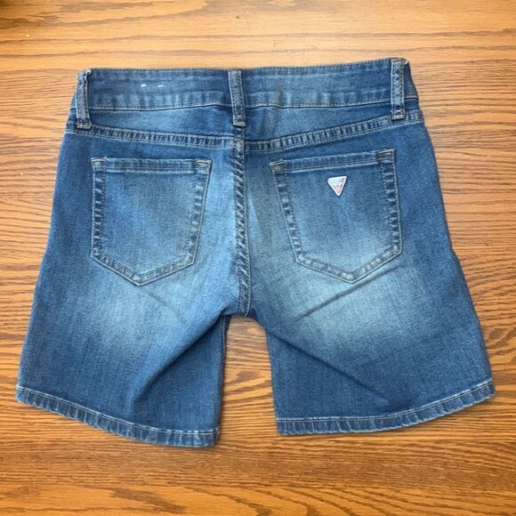 Guess Blue Jean Shorts Size 25 - Picture 3 of 7